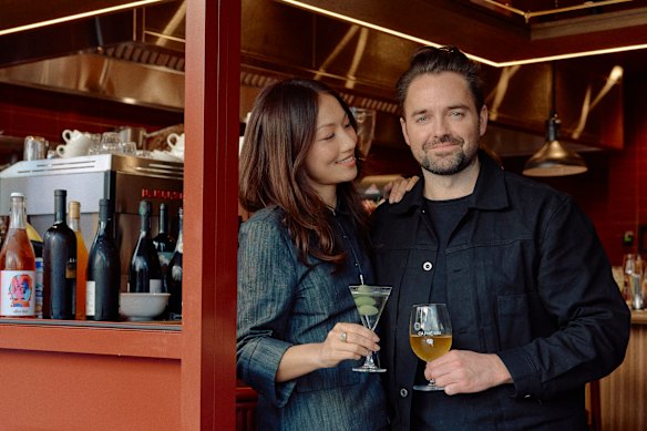 Founders Cindy Mai and Ed Loveday.