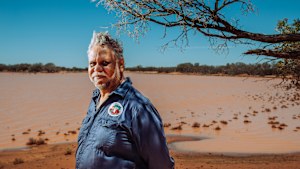 Kado Muir is a senior member of the Tjiwarl people, whose ancestral lands are near Leinster in WA.