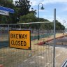 Sections of New Farm Park cordoned off during upgrades