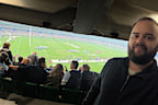At the MCG for my first ever State of Origin match.