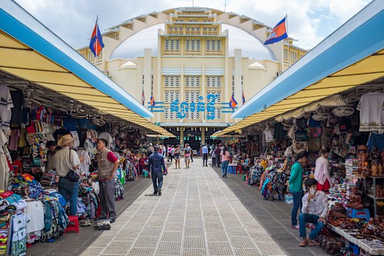 Boom town – Phnom Penh’s Central Market.