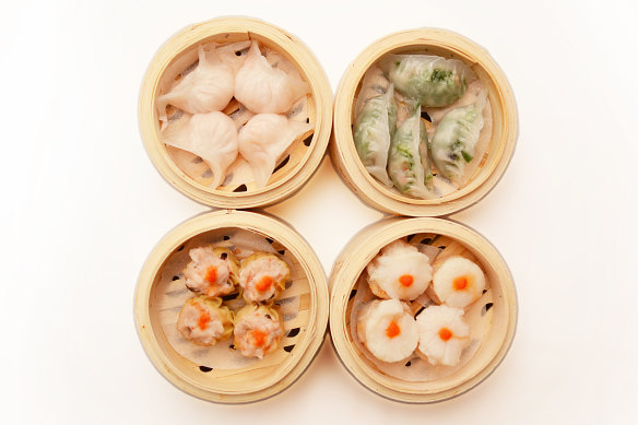 Some of the delicious dim sum on offer at Golden Dragon Palace.