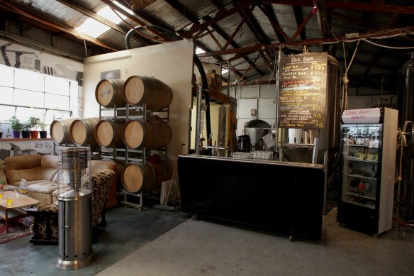 Moon Dog brewery in Abbotsford, pictured in 2014.