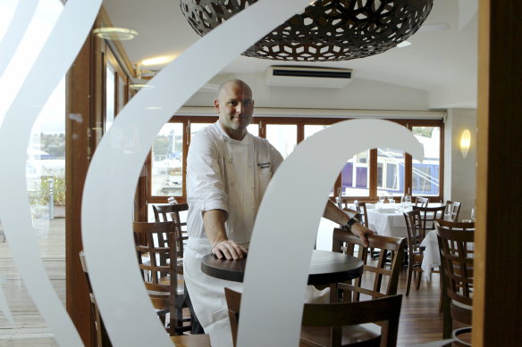 Alessandro Pavoni at Ormeggio in 2010.