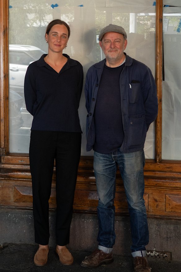 Bar Carnation owner Audrey Shaw with Gerald’s Bar co-owner Gerald Diffey.