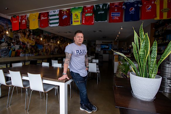 John Gomez from La Tienda restaurant in Windsor.