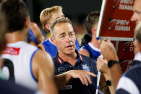 North Melbourne coach Alastair Clarkson.