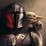 The Mandalorian and Grogu. 