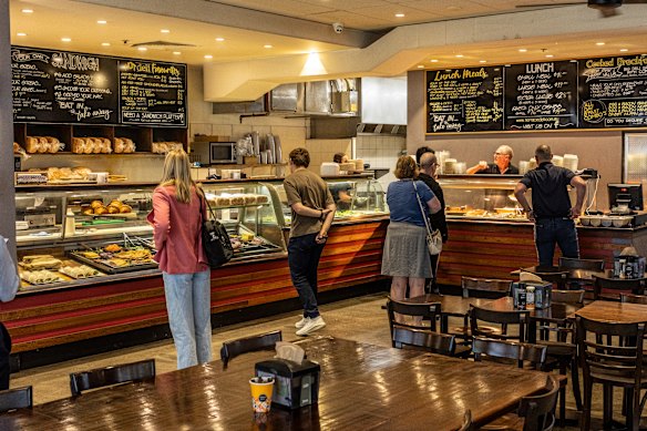 Terrace Deli on Little Collins Street.