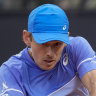 Demon on verge of top 10 but Rome thrashing a French Open warning for Australia’s No.1