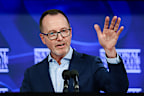 Greens leader Senator David Shoebridge addresses the National Press Club.