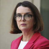 Social Services Minister Anne Ruston lashed the union for running the ads, saying it was doing Labor’s dirty work.