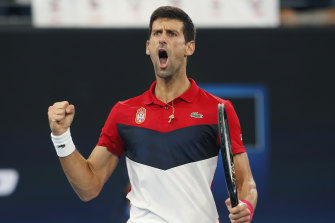 Novak Djokovic left Australia on Sunday evening. 