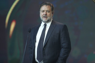 Woolloomooloo boy Russell Crowe, but for how much longer?  