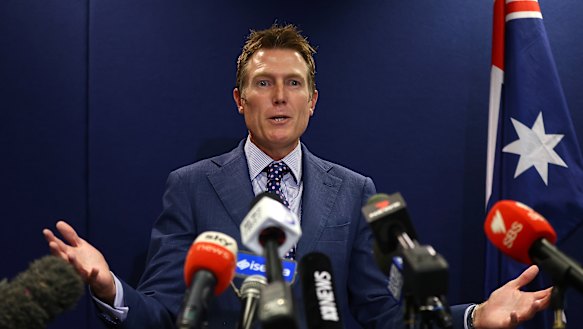 Christian Porter addresses the media about the historical rape allegation.
