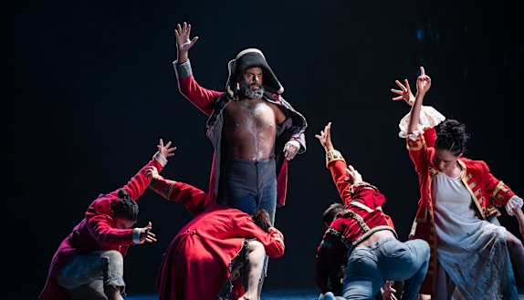 Dancers in Firestarter - The Story of Bangarra.