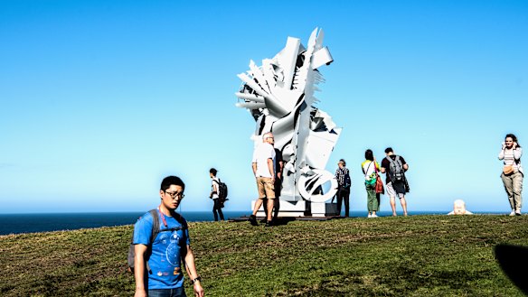 The focal point of the outdoor exhibition is Marks Park on the south Bondi headland. 