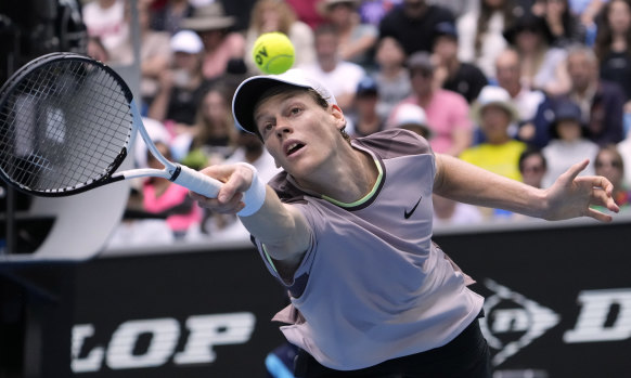 Jannik Sinner will try to make his first grand slam final when he meets Novak Djokovic at the Australian Open.