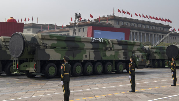 China has become a world leader in developing hypersonic missiles. 