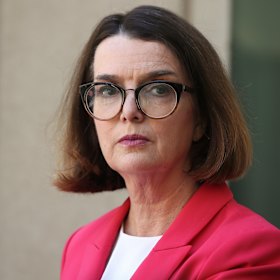 Social Services Minister Anne Ruston lashed the union for running the ads, saying it was doing Labor’s dirty work.
