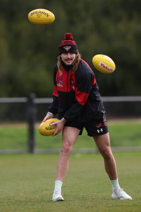 Essendon have missed the big presence of Sam Draper.