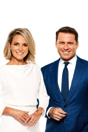 Best of friends: Georgie Gardner and Karl Stefanovic continue to host Today as ratings take a nose-dive.
