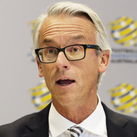 Former FA and NRL boss David Gallop.