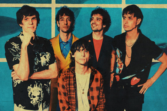 Retro but fresh, snarling but sensitive, sleazy but sexy: The Strokes.