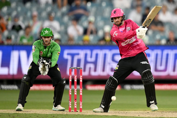 James Vince lights up the MCG for the Sixers.