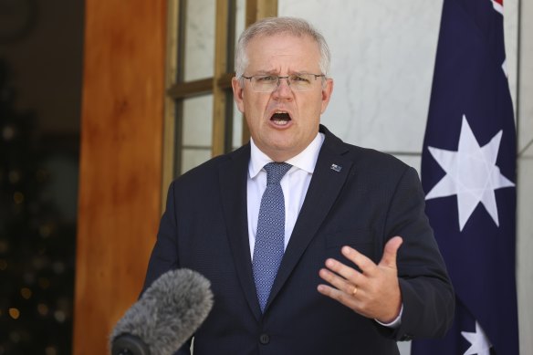 Prime Minister Scott Morrison.