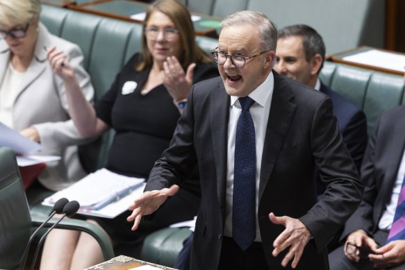 Prime Minister Anthony Albanese told question time today that a falling jobless rate, wages growth and more women in employment indicated the economy was performing better than expected