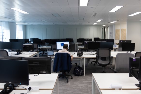 One in three desks and cubicles in Australian offices are empty all week, new research shows.