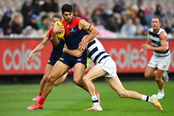 Christian Petracca produced another strong performance for the Demons.