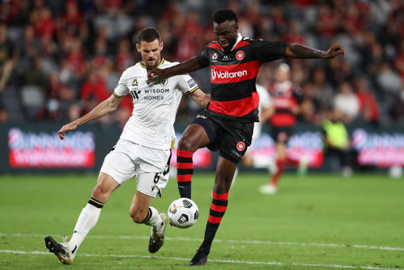 Bernie Ibini has made a reasonably promising start to life with the Wanderers.