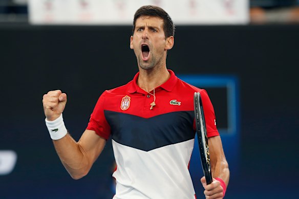 Novak Djokovic left Australia on Sunday evening. 