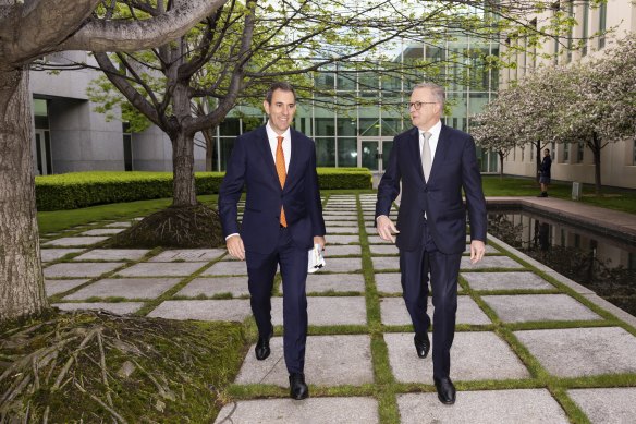 Treasurer Dr Jim Chalmers and Prime Minister Anthony Albanese have been selling their budget in back-to-back interviews this morning.