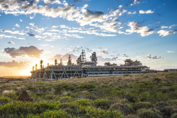 Chevron’s Gorgon liquefied natural gas plant on Barrow Island is Australia’s second-biggest.