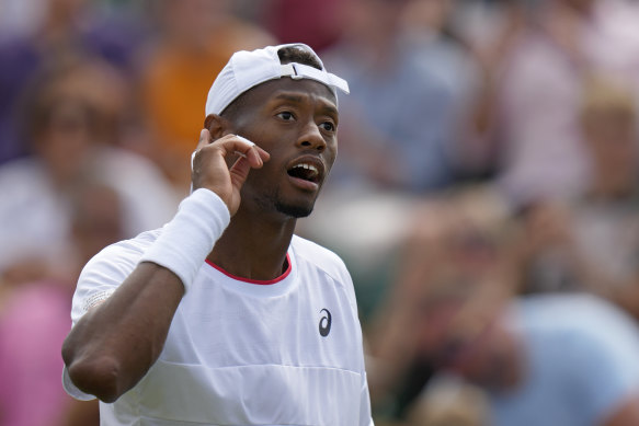 Christopher Eubanks had won just two grand slam matches before this year’s Wimbledon tournament.