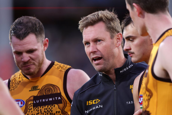 Sam Mitchell’s team started strongly but by the end of the day he was looking for answers to a disappointing loss.