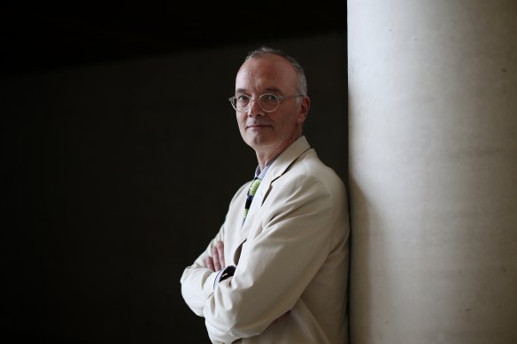 Angus Trumble in 2014, while he was director of the National Portrait Gallery in Canberra.