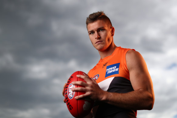 Adam Tomlinson has been a foundation Giant, but is leaving the club after eight seasons.