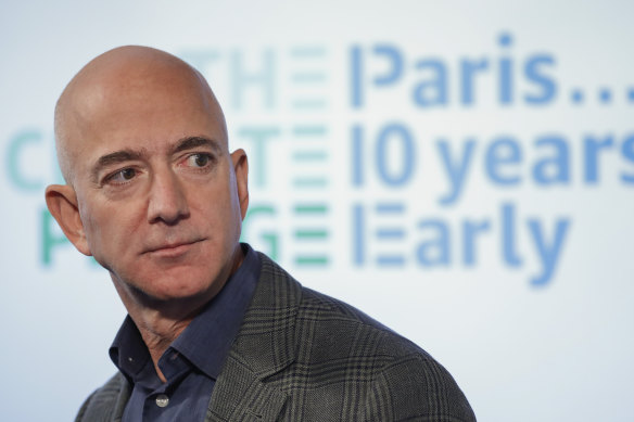 Last year, Amazon chief Jeff Bezos contributed $US10 billion of his own money to set up the Earth Fund.