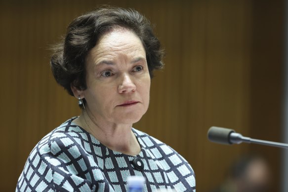 Kathryn Campbell, the Department of Human Services secretary for much of the robo-debt scandal.