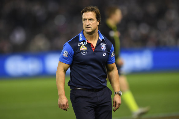 Luke Beveridge can't afford to let his boys lose sight of each week. 