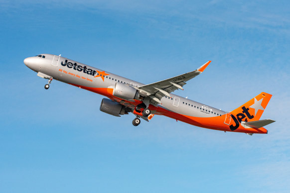 Jetstar has rolled out its newest aircraft, the Airbus A321neo LR, for the new service.
