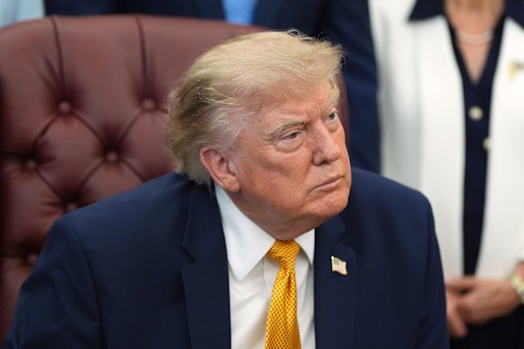 The Trump administration has attacked the legislation as “extortion”.