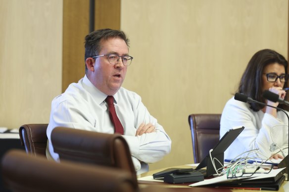 Liberal senator James McGrath.