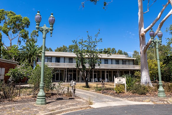 Bruck House em Wangaratta, que está sendo considerada para proteção patrimonial. 