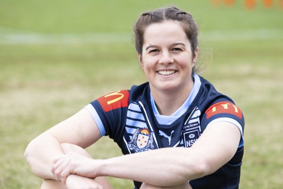 NSW Origin halfback Rachael Pearson (pictured) will pair with debutante Jesse Southwell in the halves.