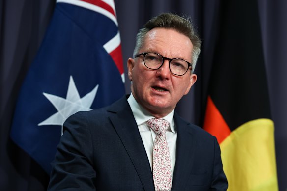 Climate Change Minister Chris Bowen.